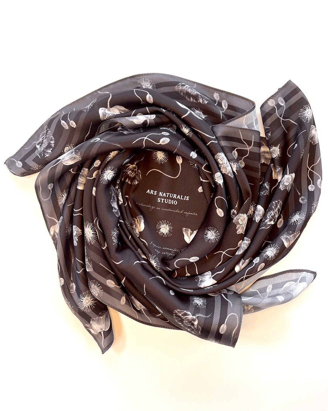 Pañuelo Amapolas Noche