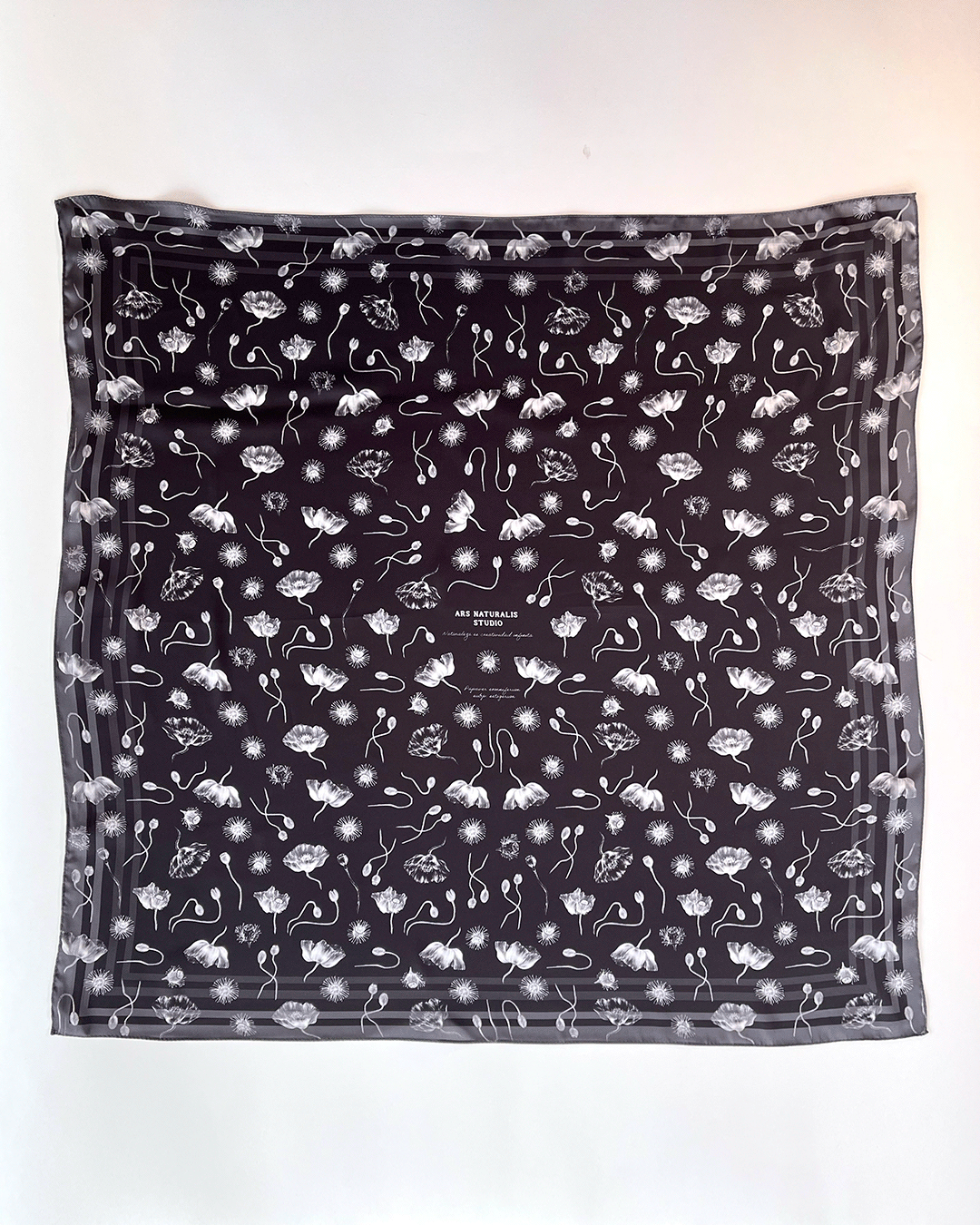 Pañuelo Amapolas Noche