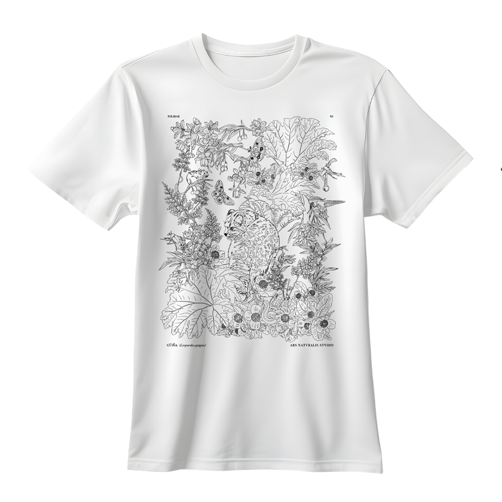 Polera Guiña Outline