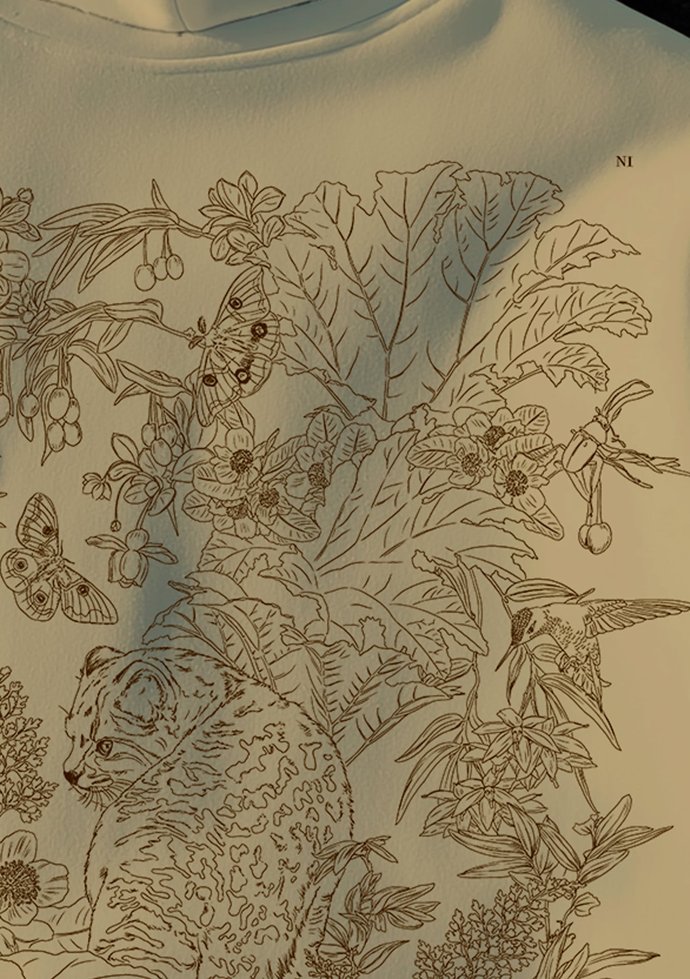 Polerón Hoodie Guiña - Colección Básicos