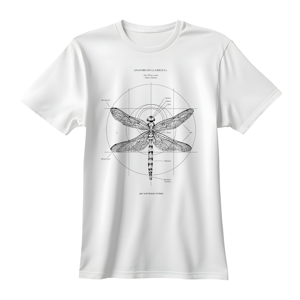 Polera Anatomía de la Libélula